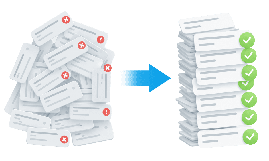 Verifizierte und geprüfte B2B Lead-Daten mit hoher E-Mail-Zustellbarkeit
